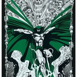 RARE The Spectre Glow in the Dark Poster (1993) 22"x 34" Tom Mandrake Sealed
